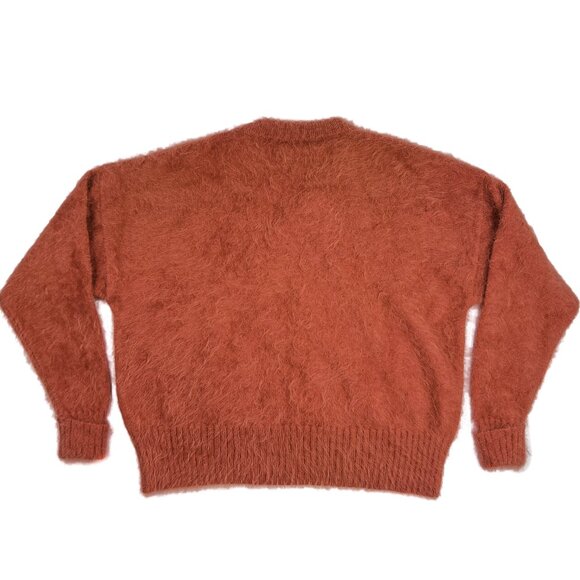 G. Label by Goop Oversize Angora Crew Sweater in Rose Size M - NWOT - Picture 7 of 9